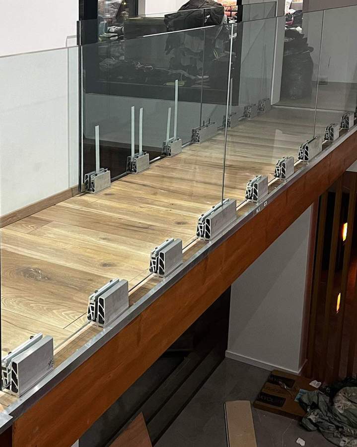 Garde-corps en verre Geispolsheim