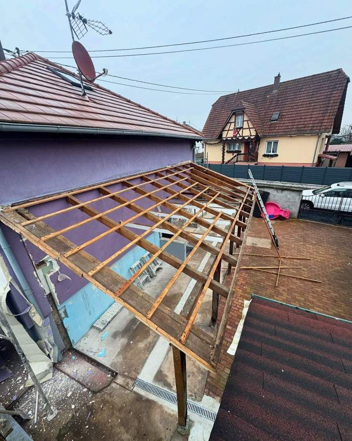 Installation de charpente Geispolsheim